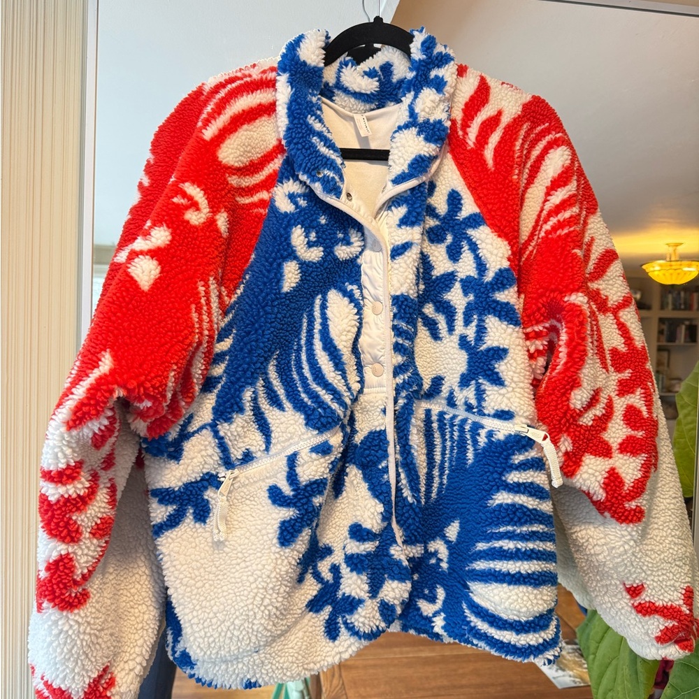 FREE PEOPLE Movement Rocky Ridge Fleece Jacket.